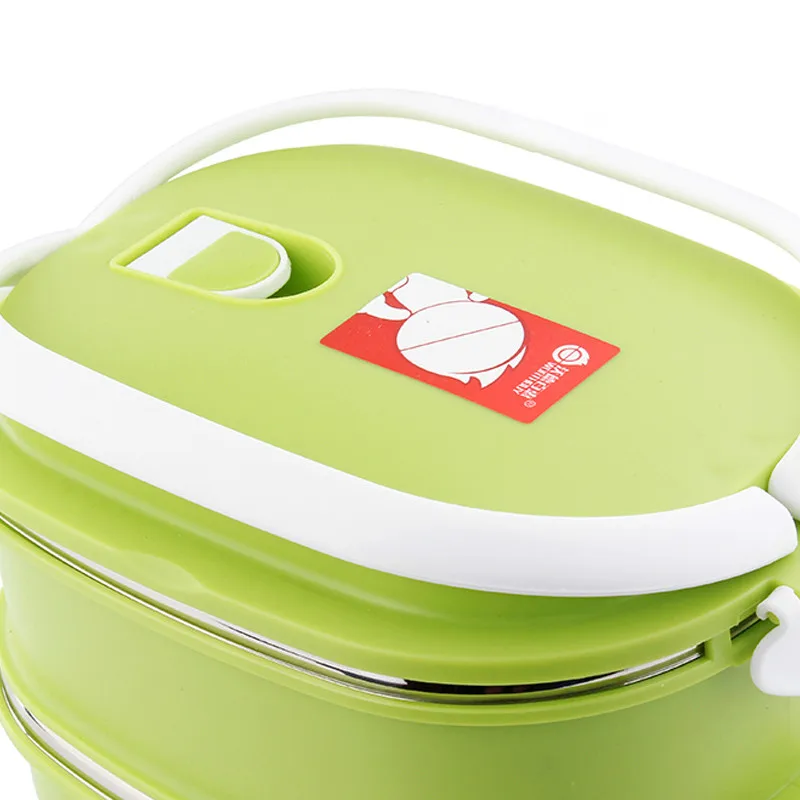 Портативный контейнер для еды из нержавеющей стали Bento Box термальный детский ланч