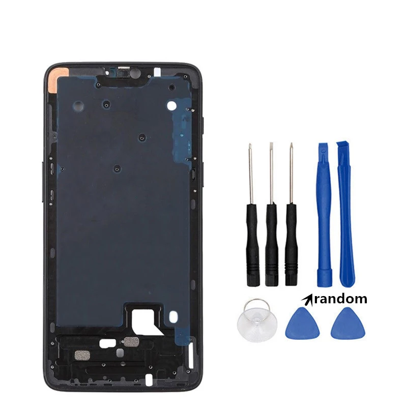 Netcosy ЖК-рамка Корпус Крышка передняя средняя рамка для Oneplus 1+ A0001 3 A3000 3T A3003 5 A5000 5T A5010 6T X и инструменты
