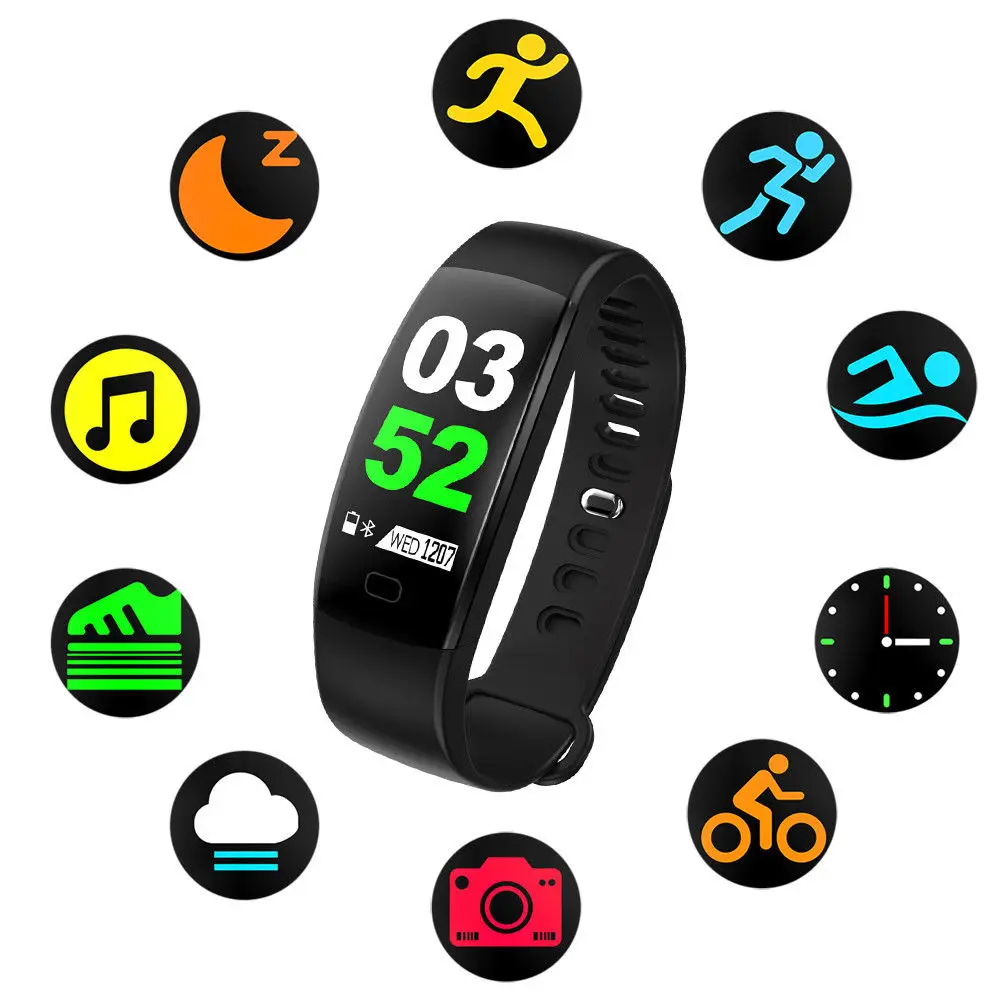 Умный Браслет Timethinker F64HR, фитнес-браслет, AGPS, шагомер, кровяное давление, монитор слуха, трекер сна, Smartband IP68