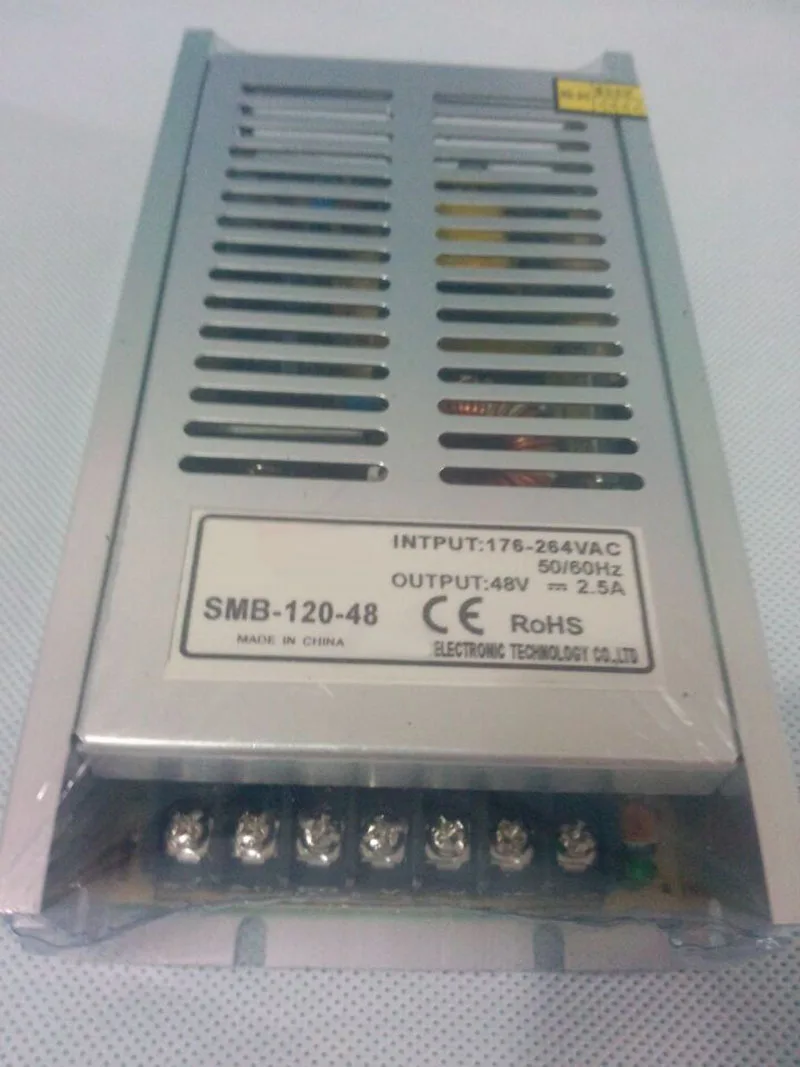 Производительный металлический чехол Высокая эффективность 120 Вт 48 в а одиночный