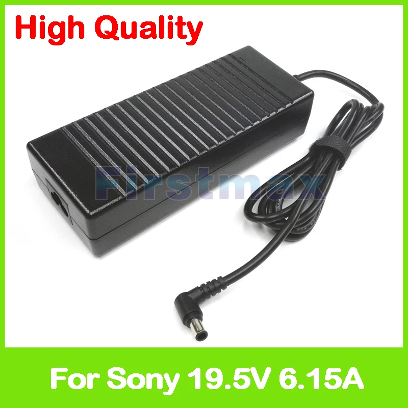 Для sony 19,5 V 6.15A 120 Вт Ноутбук AC адаптер питания зарядное устройство VGP-AC19V45 VGP-AC19V46 VGP-AC19V52 VGP-AC19V53 VGP-AC19V9