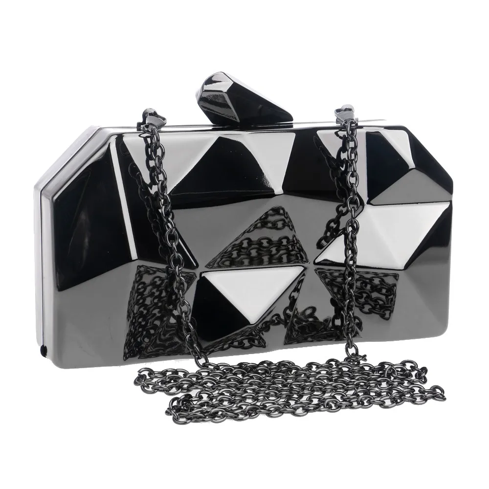 Геометрический Дизайн Для женщин мода день сцепления Evenign мешок вечерние