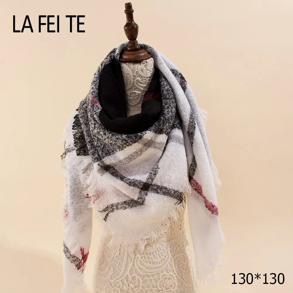 Lic одеяло кашемировый зимний шарф Женский палантин женский платок Пашмина хлопок
