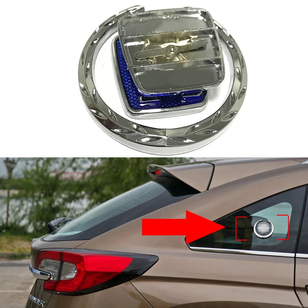 Для Peugeot металлическая наклейка с логотипом сбоку Зеркало заднего вида эмблема