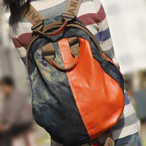 Джинсовый Рюкзак для женщин большой холщовый рюкзак путешествий и отдыха | Багаж