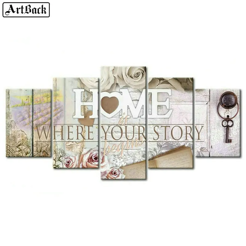 5d алмазная живопись домашняя Милая полноразмерная картина вышивка 5 заклинаний