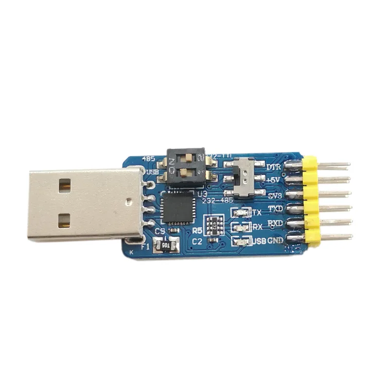 1 шт. CP2102 6 в многофункциональный модуль последовательного порта USB TTL 3 V/5 V 485 232