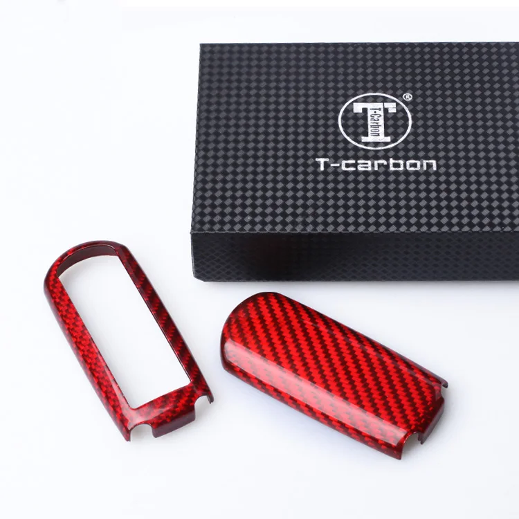 T Carbon Fiber автомобильный чехол для ключа дистанционного управления Mazda 2 3 6 Axela Atenza CX