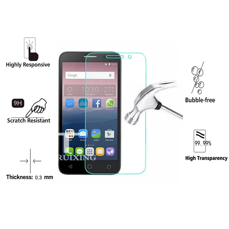9H закаленное стекло для Alcatel One Touch Pop 3 5 &quotдюймов 5025D Защита экрана 5&quot дюймов |