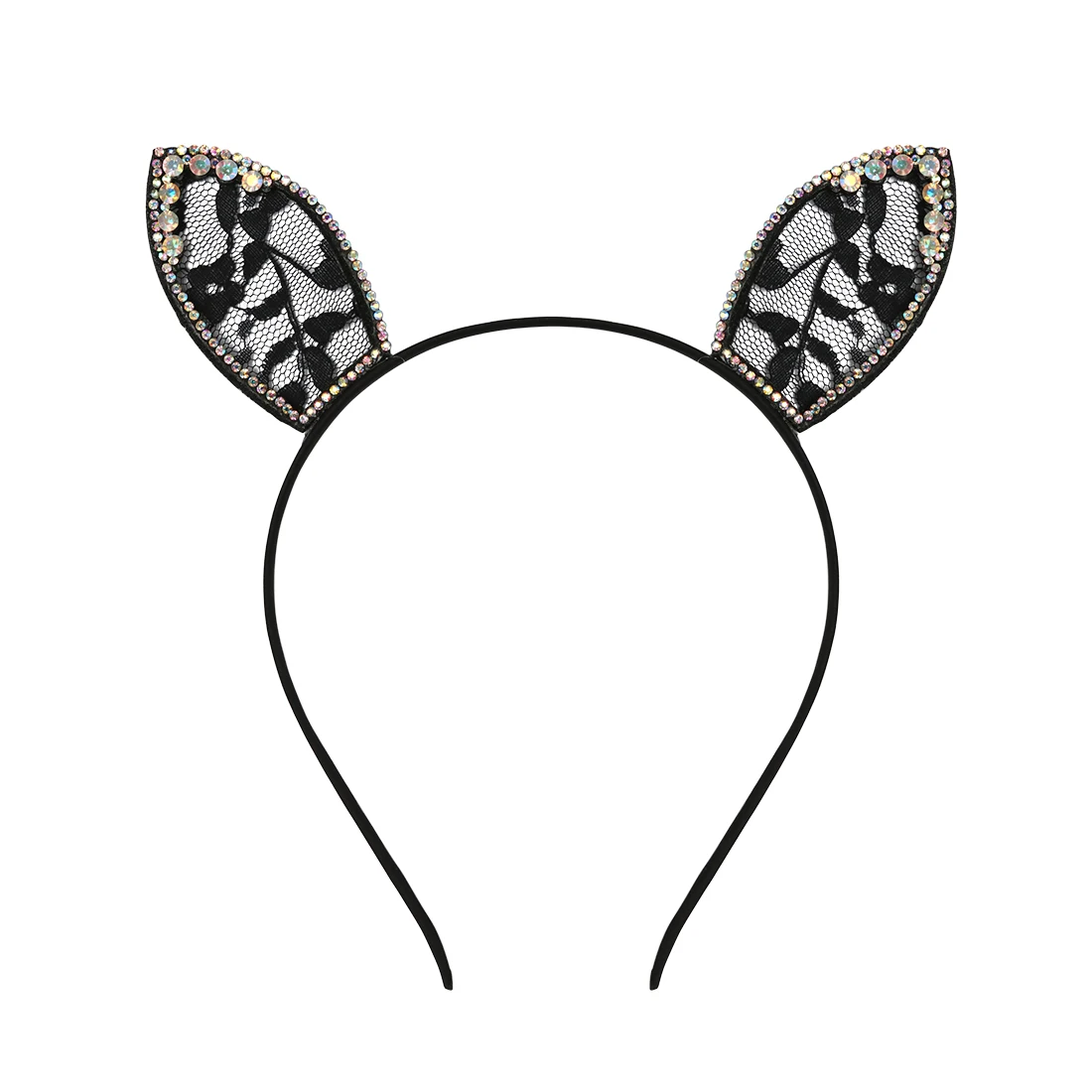 6 шт./лот Новинка Коза Рог Кристалл Rhinestone Hairband Для женщин Обувь для девочек