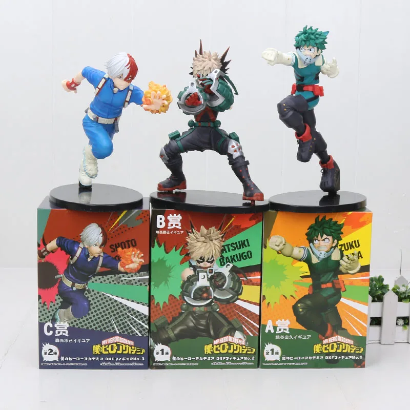Японское аниме, мой герой, научное окружение, Zero Bakugou, кацуки, Midoriya Izuku Todoroki Shoto, ПВХ фигурка, игрушки 16 см