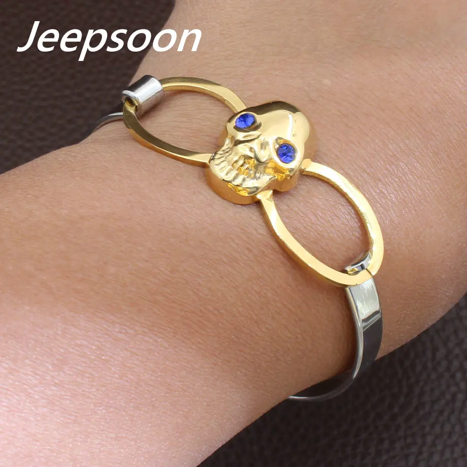 Оптовая продажа новейший Скелет ювелирные изделия браслет из нержавеющей стали