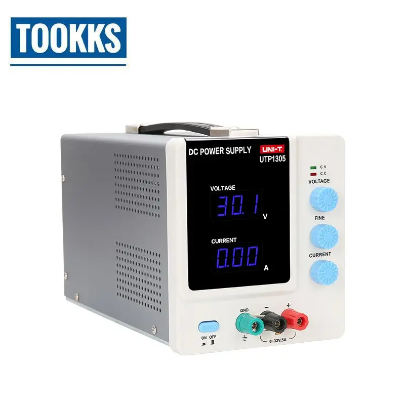 Uni t UTP1305 Регулируемый цифровой DC питание 32 В в/5A USB подключения компьютера ЕС 230