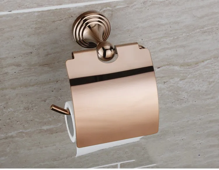 Настенное крепление из 5 предметов розового золота латунь набор аксессуаров для