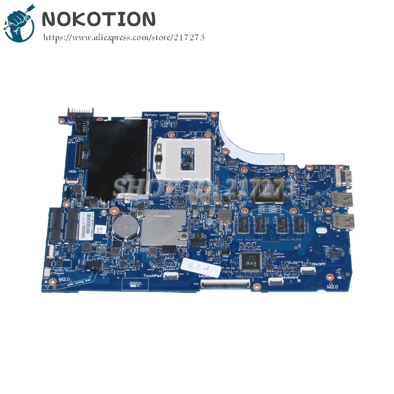 NOKOTION 720566 001 501 Материнская плата для HP Envy TouchSmart 15 J J053CL материнская ноутбука HM87 DDR3L