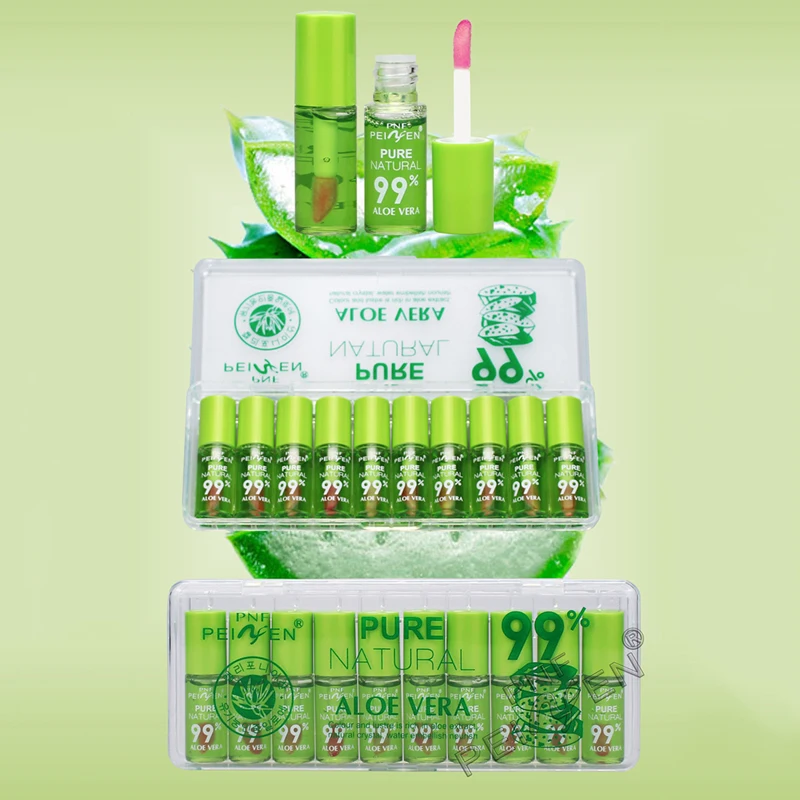 Manooby Aloe меняющая цвет губная помада водостойкая 2019| |