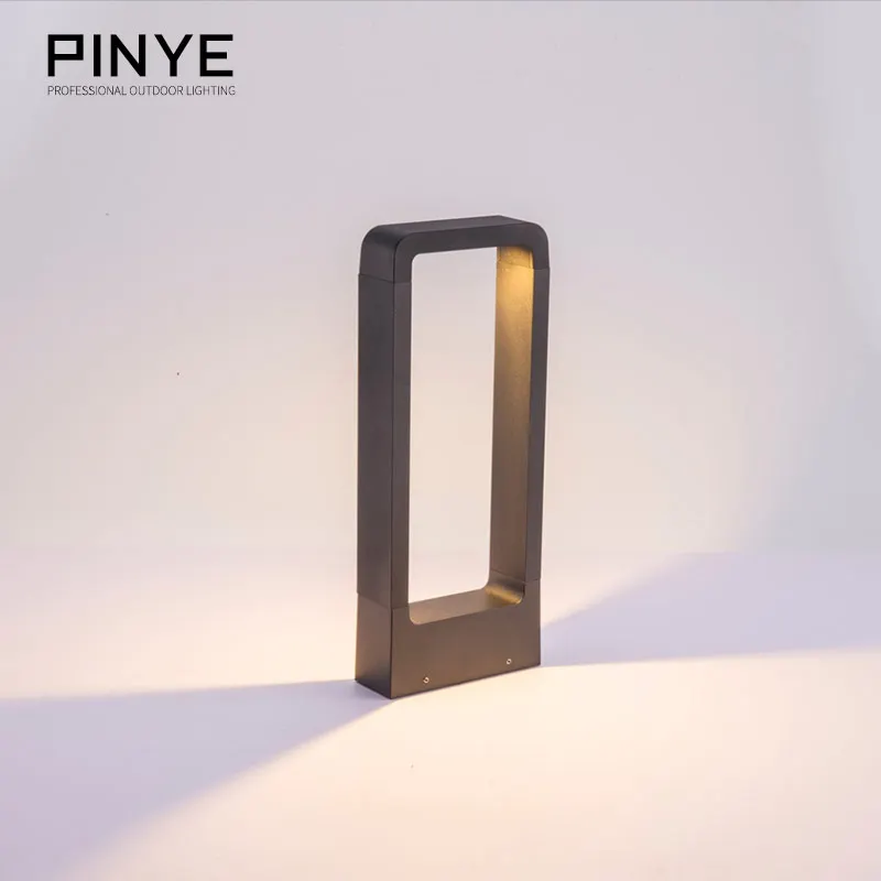PINYE 7 Вт лампы для газонов теплый светильник ing алюминиевый наружный садовый
