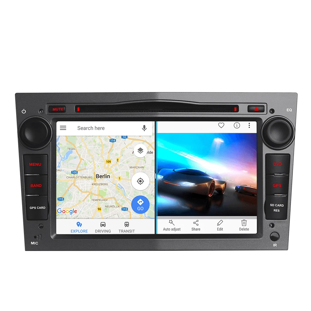 A Sure 7 дюймов 2 Din Android 8 0 автомобильный Радио dvd плеер gps для OPEL Vauxhall Antara Corsa D/Vivaro 2006 2007