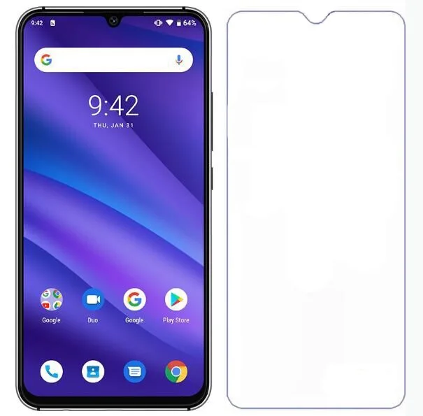 Для UMIDIGI A5 Pro Закаленное стекло Защитная пленка для экрана Взрывозащищенная