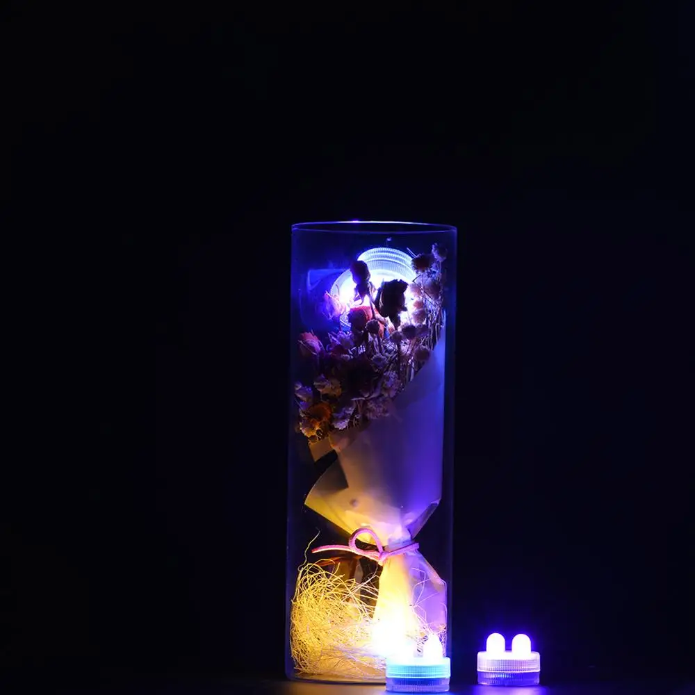 (12 шт./лот) разнообразные цвета погружных люстр Floralyte II свадебные