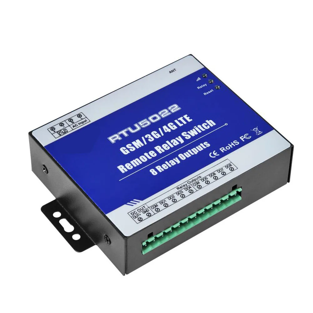 3g IOT RTU пульт дистанционного управления по SMS поддерживает Modbus TCP для