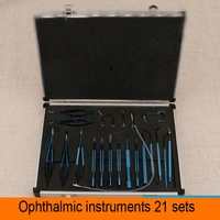 makeup toolsaccessories double eyelids and tools microsurgery instruments titanium 21 sets eye surgery tools