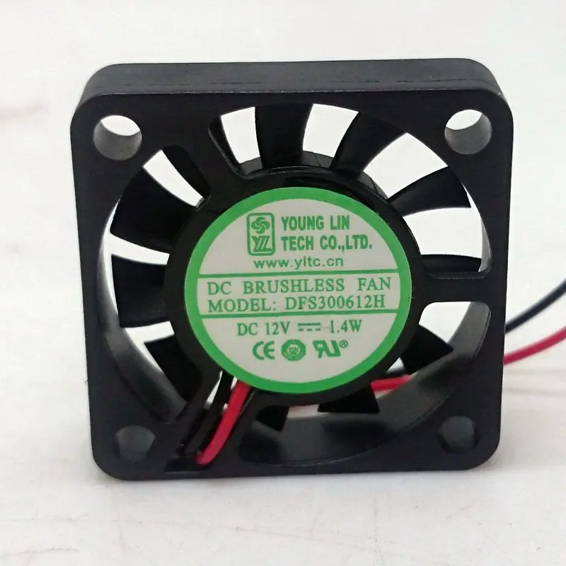 Новый ультратонкий охлаждающий вентилятор YOUNG LIN DFS300612H 3006 3 см| |