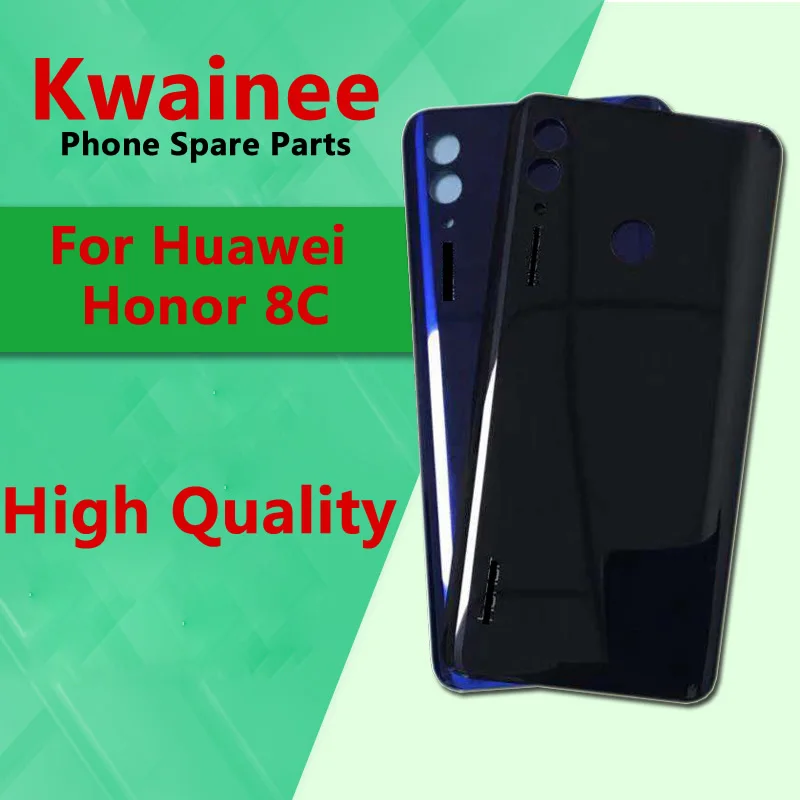 100% оригинальная крышка корпуса батареи задняя запасная часть для huawei Honor 8C BKK