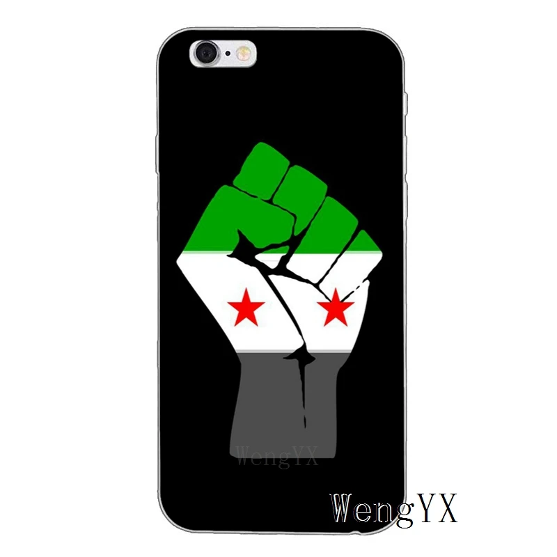 Syria-Flag-A-10 Сирийский флаг баннер для samsung Galaxy Note 9 8 5 S10 S9 S8 S7 S6 edge Plus Lite S5 S4 S3 мини чехол мягкий чехол телефона - Цвет: Syria-Flag-A-10