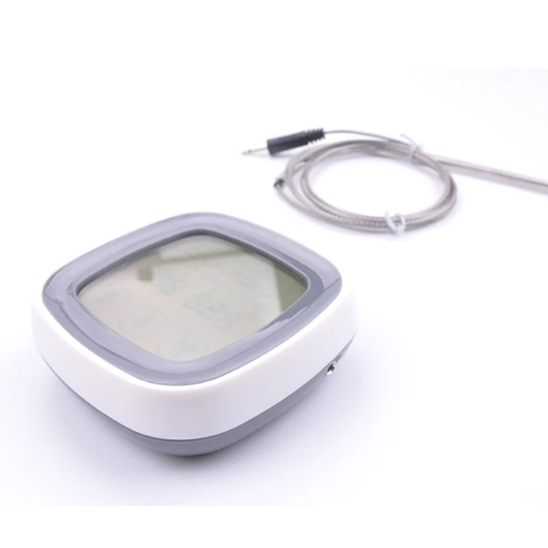 Цифровой сенсорный экран термометр для барбекю еды электронный ленточный зонд