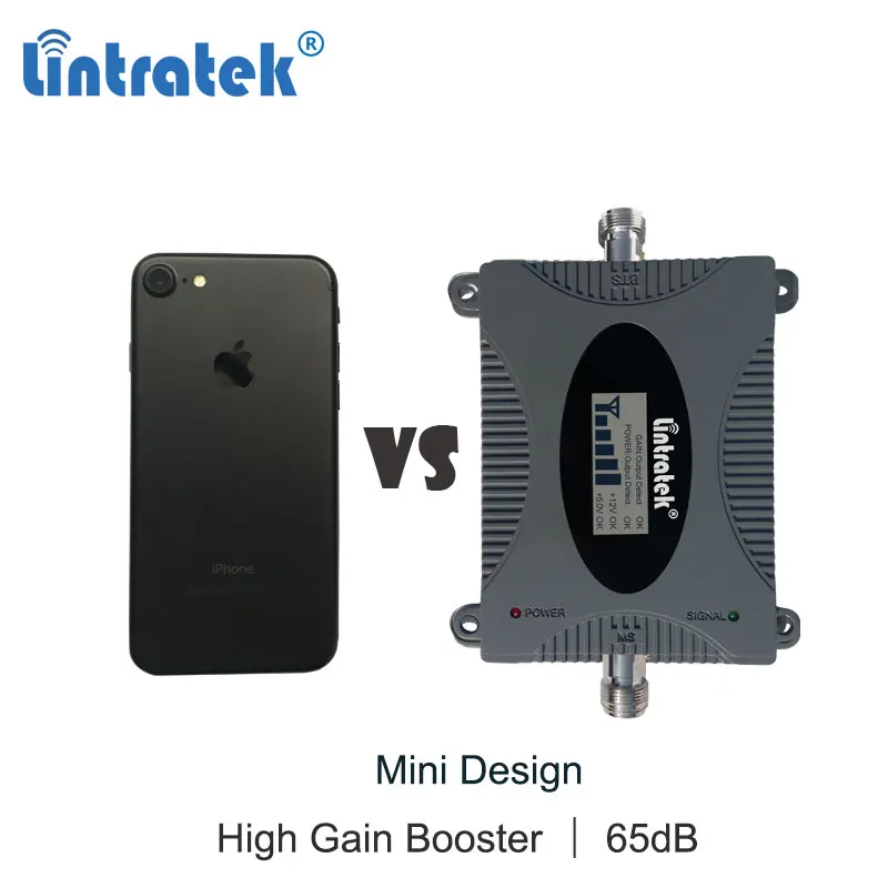 Lintratek 4G LTE 1800MHz DCS Мобильный телефон усилитель сигнала GSM 1800 B3 ретранслятор ЖК