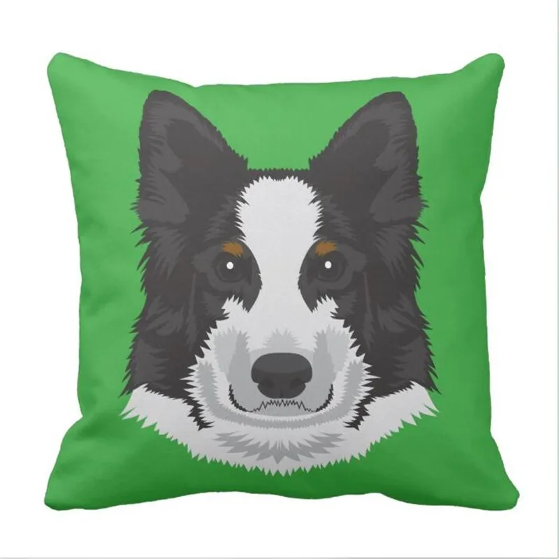 Розовый стаффордширский бультерьер наволочка для подушки | Дом и сад