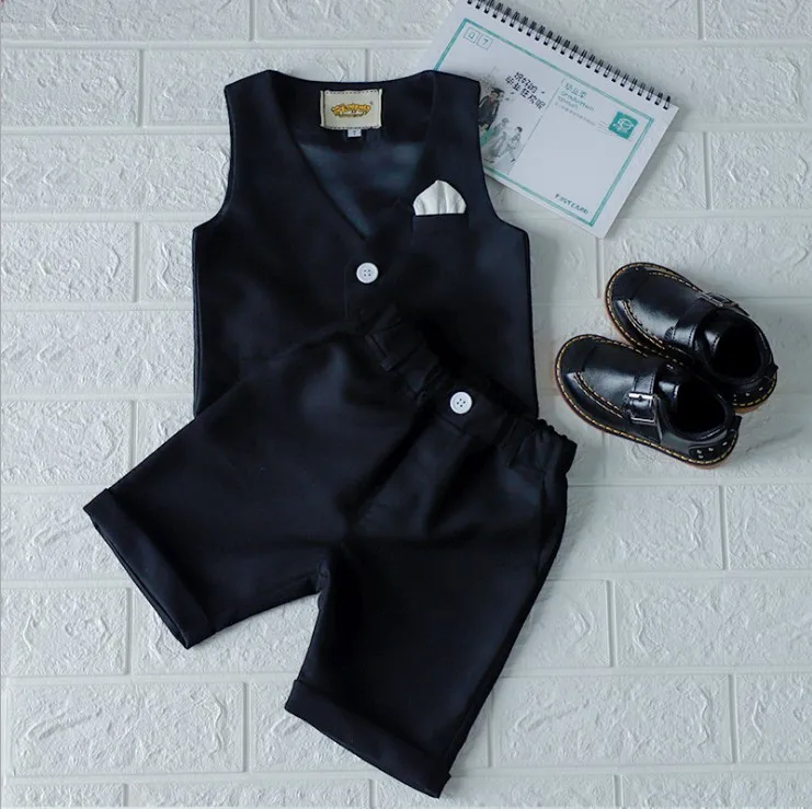 От 2 до 12 лет Детские Формальные Куртка 2019 летние хлопковые костюмы классический