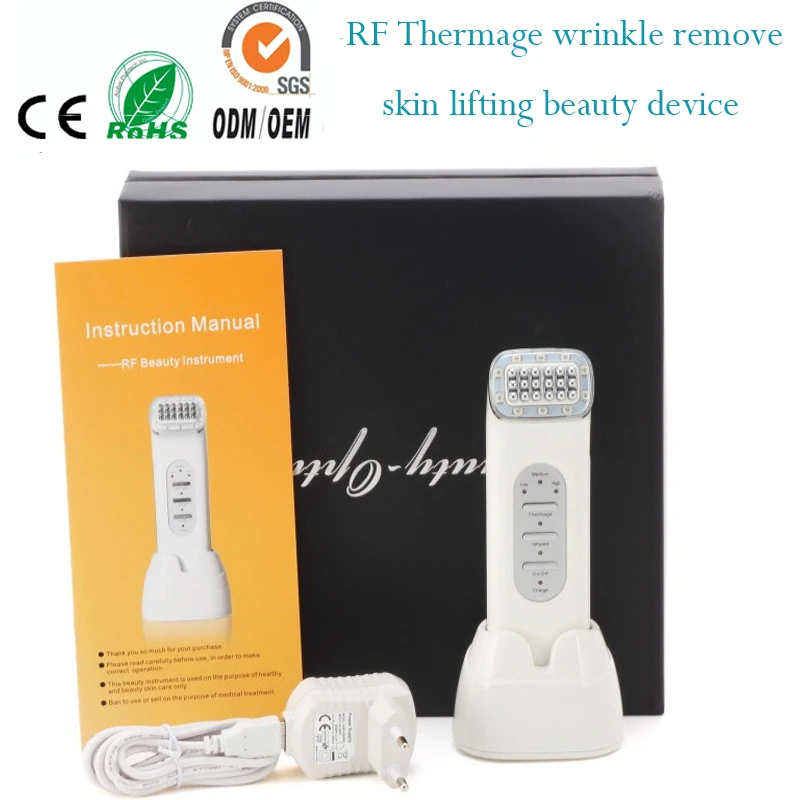 Перезаряжаемый биполярный радиочастотный био микроток инфракрасный подтяжка