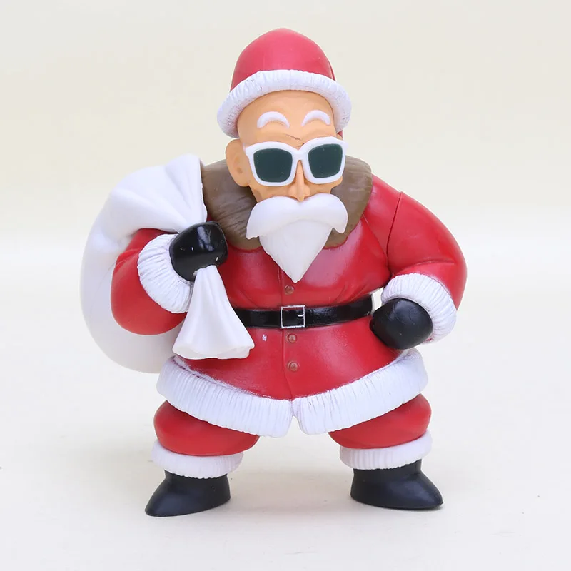 Master Roshi bag Одна деталь Тони Чоппер Нами рисунок рождественские Ver сани Санта Клаус Dragon ball Z Мастер Роши фигурка модель автомобиля PVC украшения - Цвет: Master Roshi bag