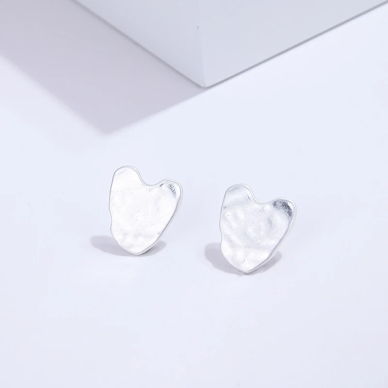 YMYW цинковый сплав Ретро стиль сердце геометрические серьги гвоздики новые