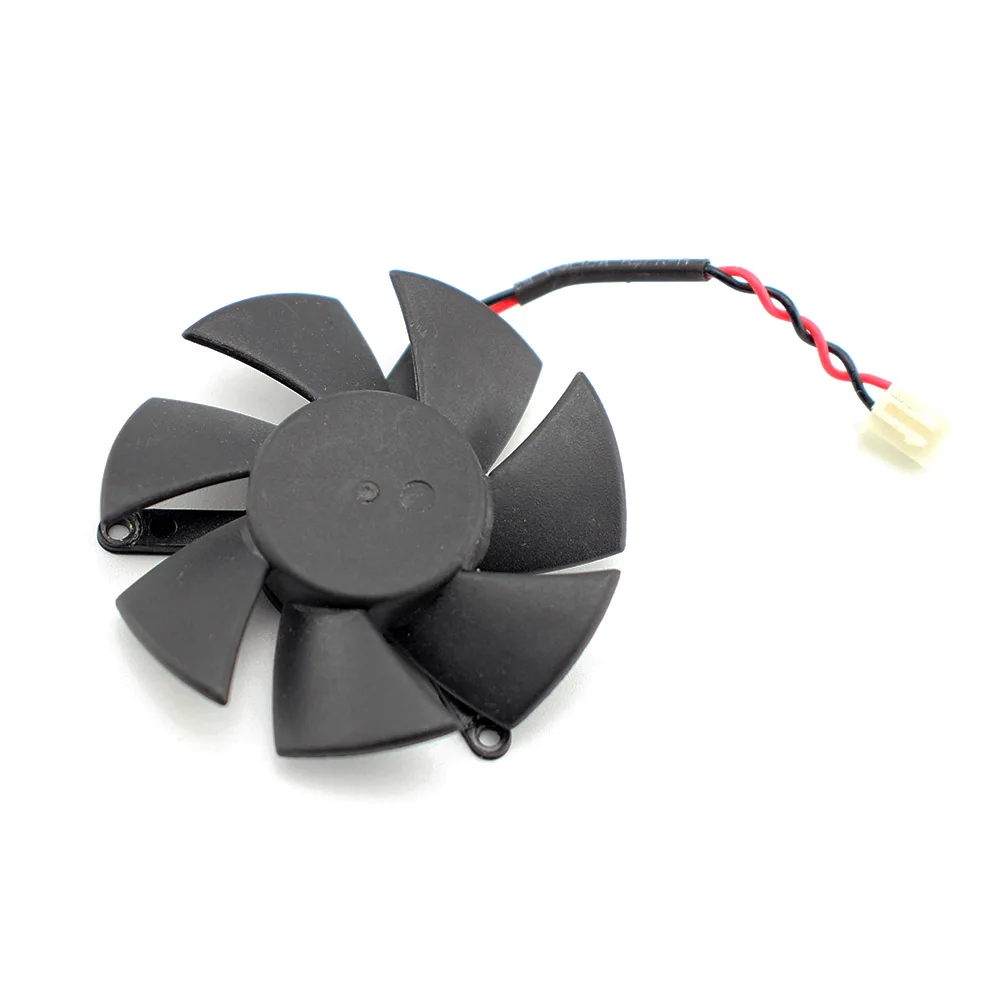 2pin R7-250 R7-240 R5-230 GPU радиатор Графика карты охлаждающий вентилятор для XFX R5 230 R7 240/250