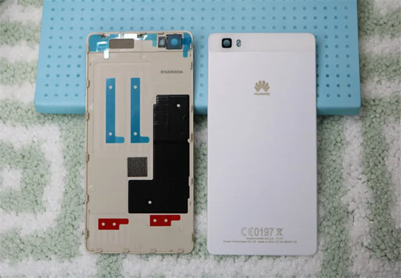 

Missbuy Original Battery Cover Replacement Back Door Hard Rear Housing Cover Case For HUAWEI P8 Lite 5.0" With Adhensive Sticker