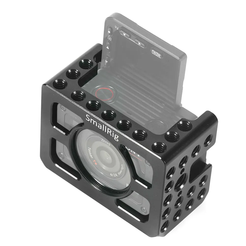 Клетка для камеры SmallRig RX0 ii для sony RX0 II с 1/4-20 резьбовыми отверстиями и отверстиями для определения местоположения Arri-2344