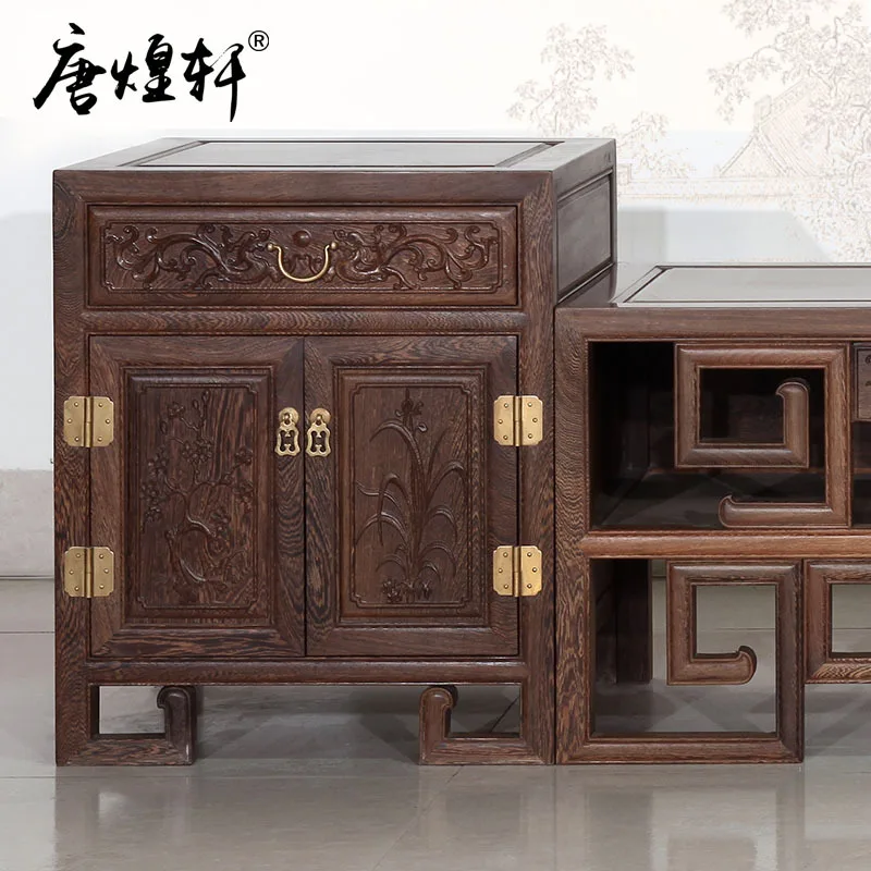 Деревянная мебель из палисандра шкаф для телевизора в китайском стиле простой