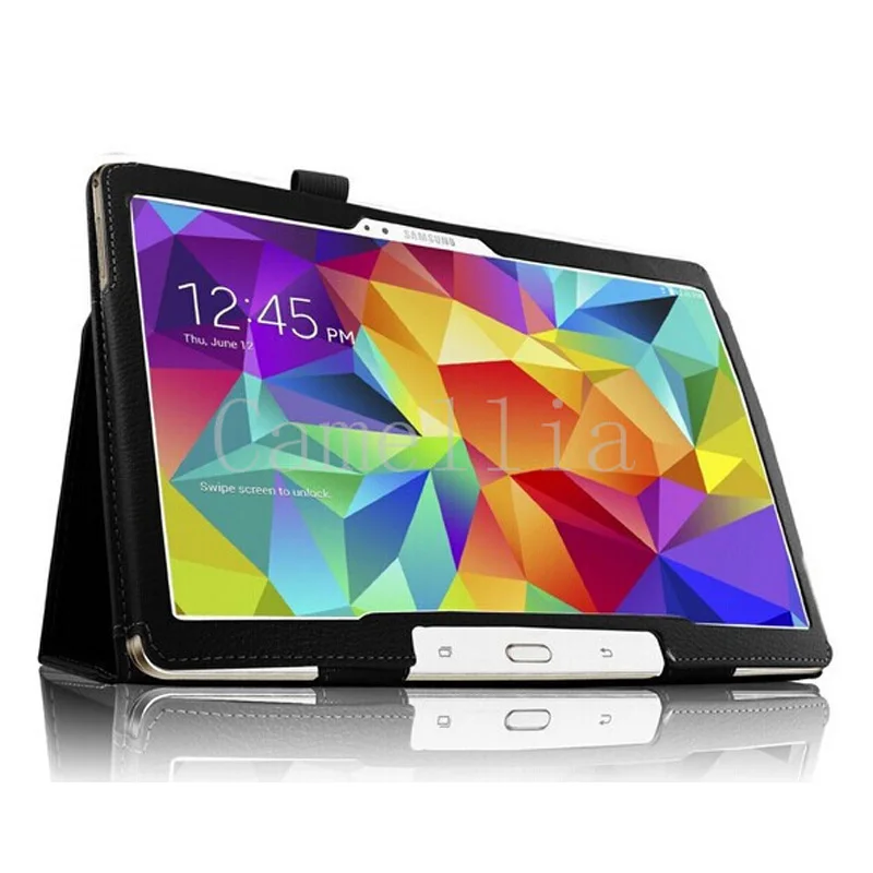 CucKooDo 100 шт./лот тонкий складной чехол для Samsung Galaxy Tab S 10 5 дюймов Android Tablet (с