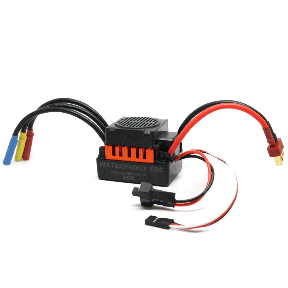 HIINST водонепроницаемый BL3650 4300KV бесщеточный двигатель + 60A ESC светодиодная