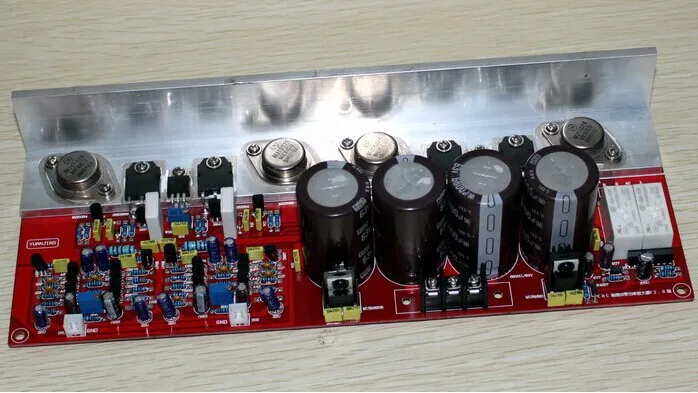 FET (2SK2955 2SJ554) Плата усилителя (имитация PMA S1) с использованием оригинального MJ15024
