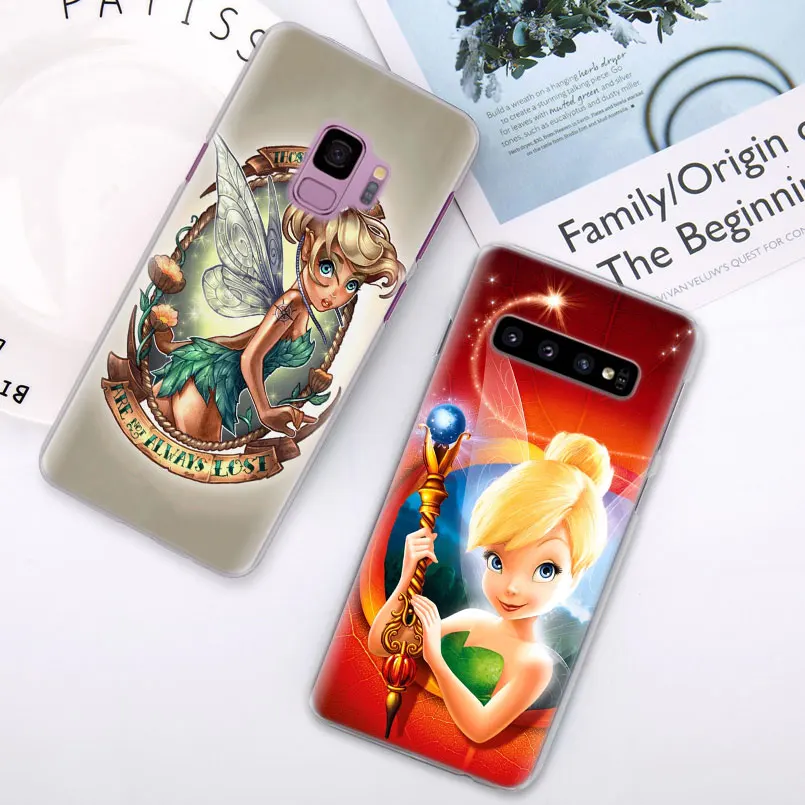 «Динь-Динь» Tinkerbell аниме телефонные чехлы для samsung Galaxy S10e S10 плюс S8 S9 плюс S6 S7 край A40 A50 A70 M20 чехол Coque
