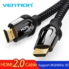HDMI кабель Vention, кабель HDMI-HDMI, 4K HDMI 2.0 60FPS провод для разветвителя, ТВ, ЖК, ноутбука, PS3, проектора, компьютерный кабель