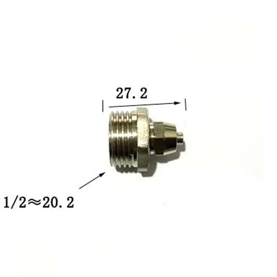 Подходит для 6 мм/4 мм OD/ID шланга x DN15 1/2 &quotBSP Мужской Латунный быстроразъемный
