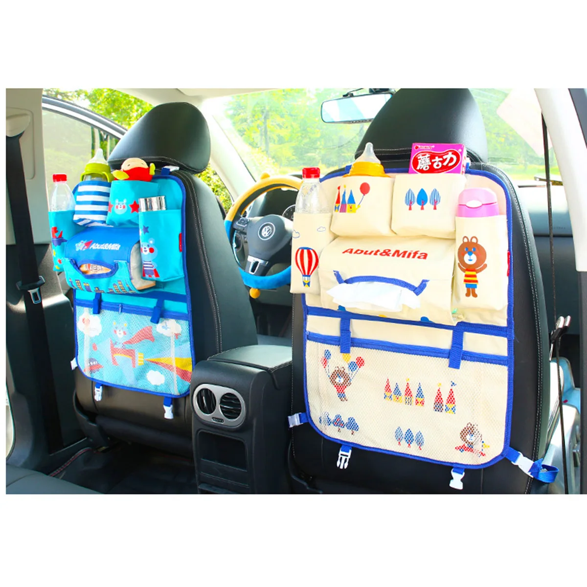 

Auto Car Seat Back Storage Bag Hanging Bags Organs Organizer Car Stowing Tidying Automobile Baby Kids Basket Storage Stroller