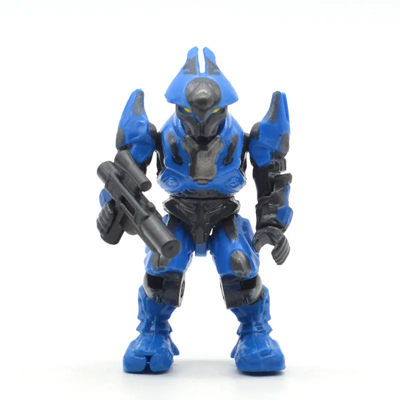 1 Piece MB122 Одна Halo строительные блоки с пистолетами Монстры люди воины Спартанские войны игры ковенанты Кирпичи Детские игрушки - Цвет: 1 Piece MB122