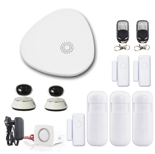 Смарт система сигнализации SmartYIBA WiFi комплекты с ip камерами беспроводные датчики