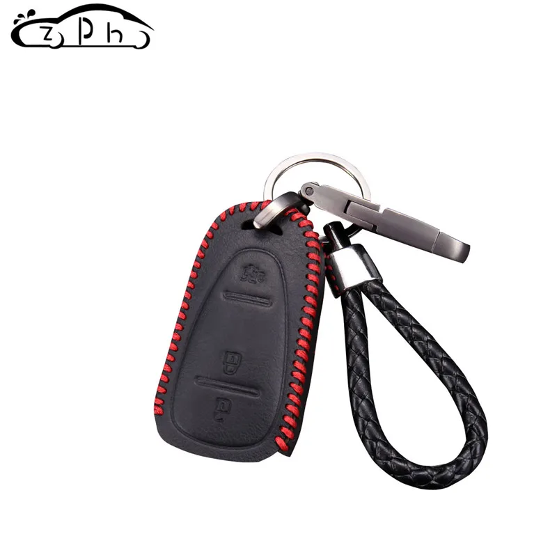 

Top Layer Genuine Leather Remote Car Key Cover Case for Chevrolet Cruze Spark Onix Volt Aveo Sonic 3button Accessories Free Ship